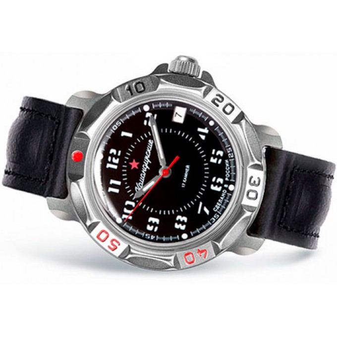 Российские наручные мужские часы VOSTOK 2414.00-816186. Коллекция Командирские W242354